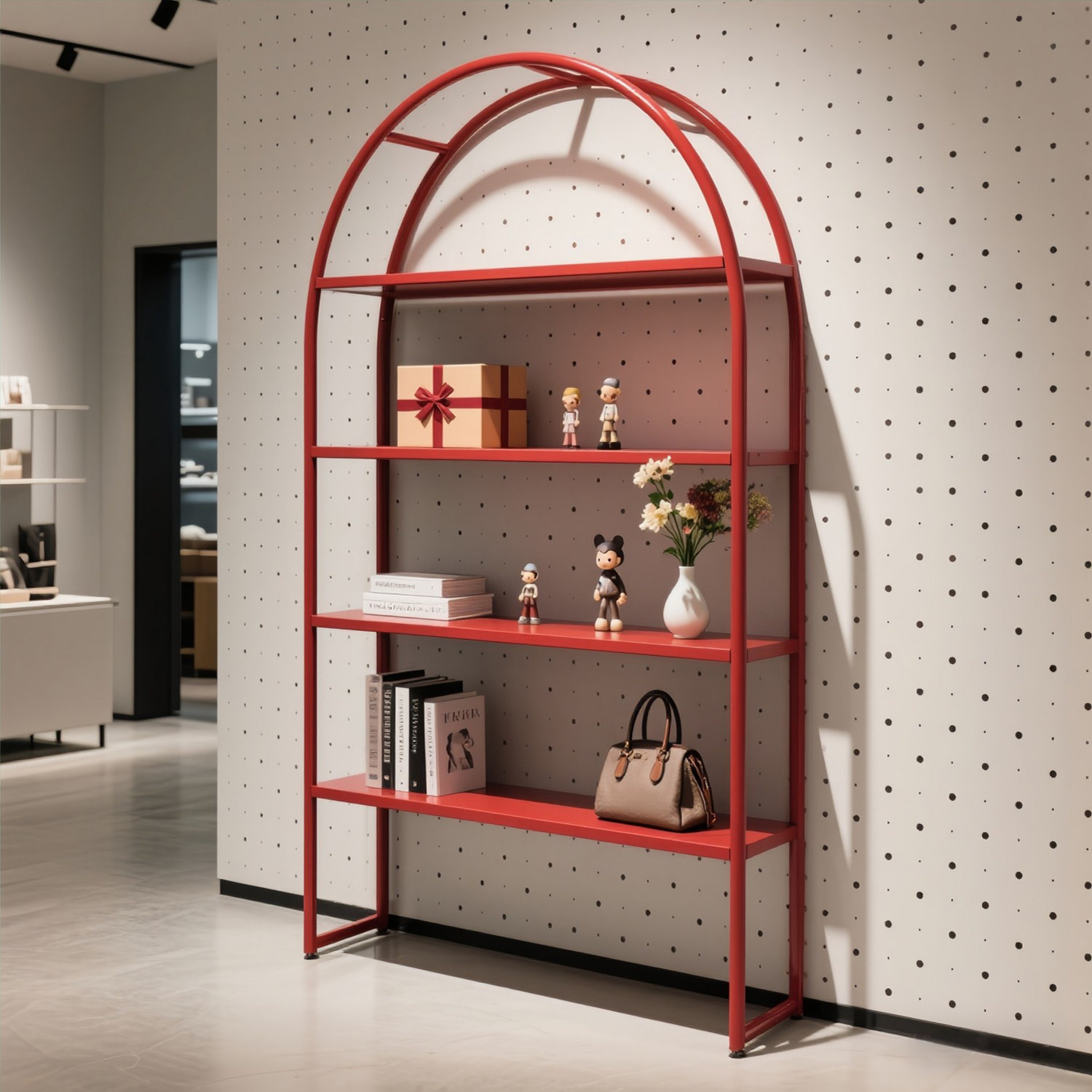 Luxury Bags In Store - Hafif lüks giyim mağazası teşhir rafları,