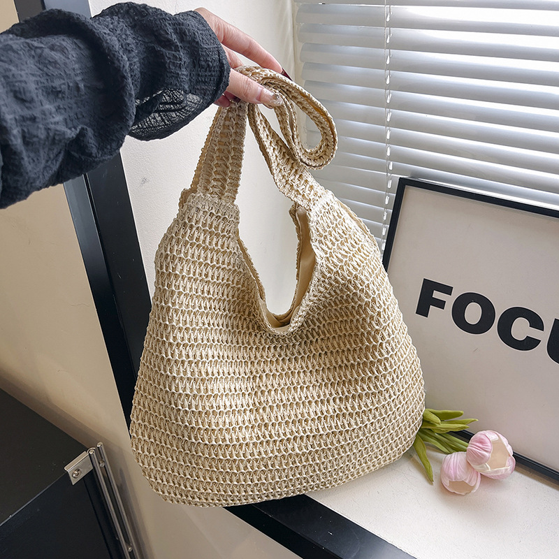 Luxury Beach Bags Ysl - Homefish Kadınlar İçin Dokuma Rattan Hasır