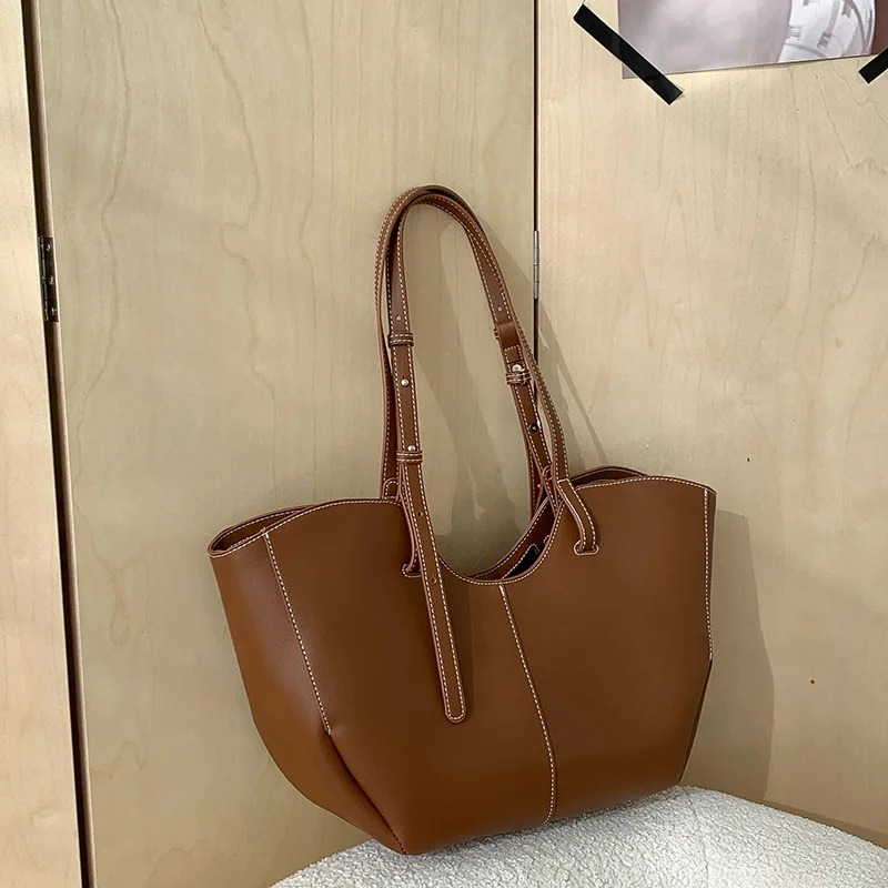 Luxury Bags Shopping - Vintage Kadın Çantası Büyük Kapasiteli Taşınabilir