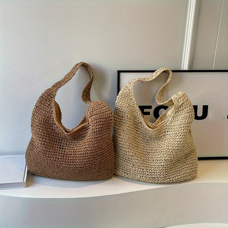 Luxury Beach Bags Ysl - Yazlık Omuz Çantası Plaj Tatili Omuz
