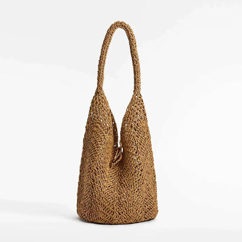 Luxury Beach Bags Ysl - Yaz hasır çantalar kadınlar için koltuk