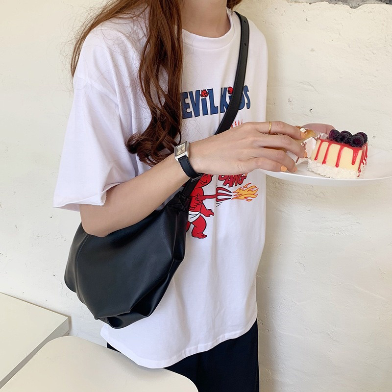 Kadın Sadelik Büzgülü Dumpling - Luxury Bags Affordable incelemesi ve fiyatı