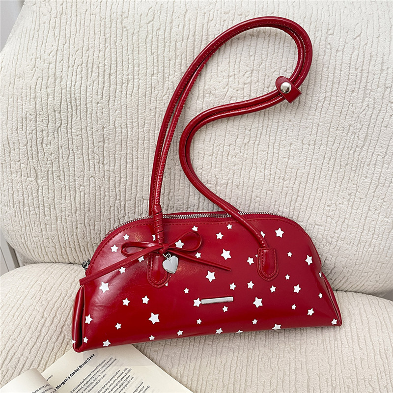 Yeni PU Yıldızlar Yay Fermuarl - Luxury Bags Affordable incelemesi ve fiyatı