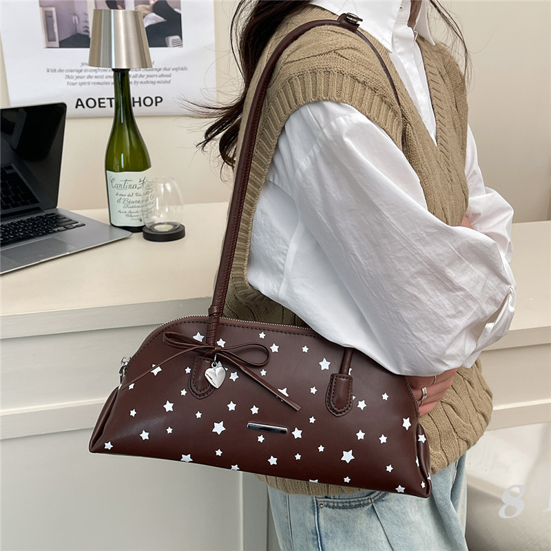 Yeni PU Yıldızlar Yay Fermuarl - Luxury Bags Affordable incelemesi ve fiyatı