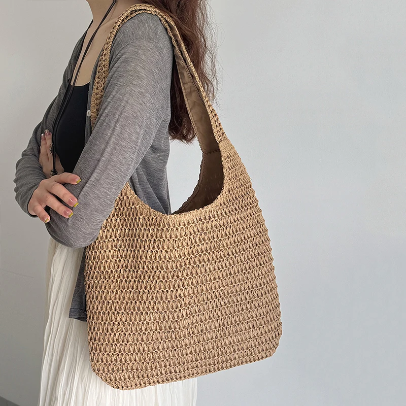 Moda Rattan Kadın Omuz Çantala - Luxury Beach Bags Ysl incelemesi ve fiyatı